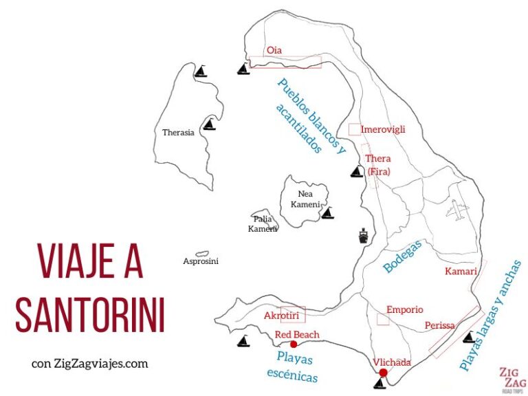 O D As En Santorini Itinerarios