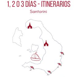 1 2 3 dias santorini itinerario grecia