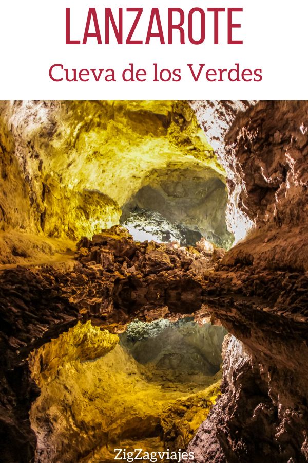 Cueva de los Verdes Lanzarote Pin