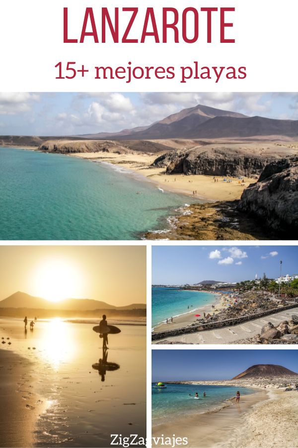 Mejores playas Lanzarote Pin