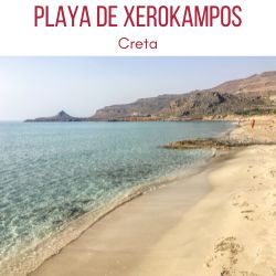 Playa de Xerokampos Creta