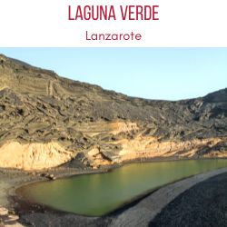 el golfo Lanzarote laguna verde