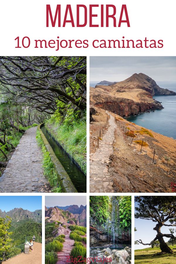 rutas de Senderismo en Madeira levadas Pin
