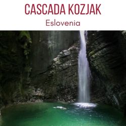 Cascada Kozjak Eslovenia