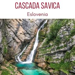 Cascada Savica Eslovenia
