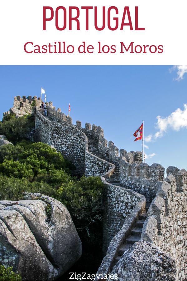 Castillo de los Moros Sintra Portugal Pin