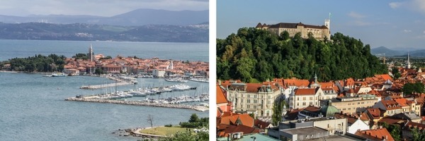 Itinerario de 7 dias por Eslovenia: Izola y Liubliana