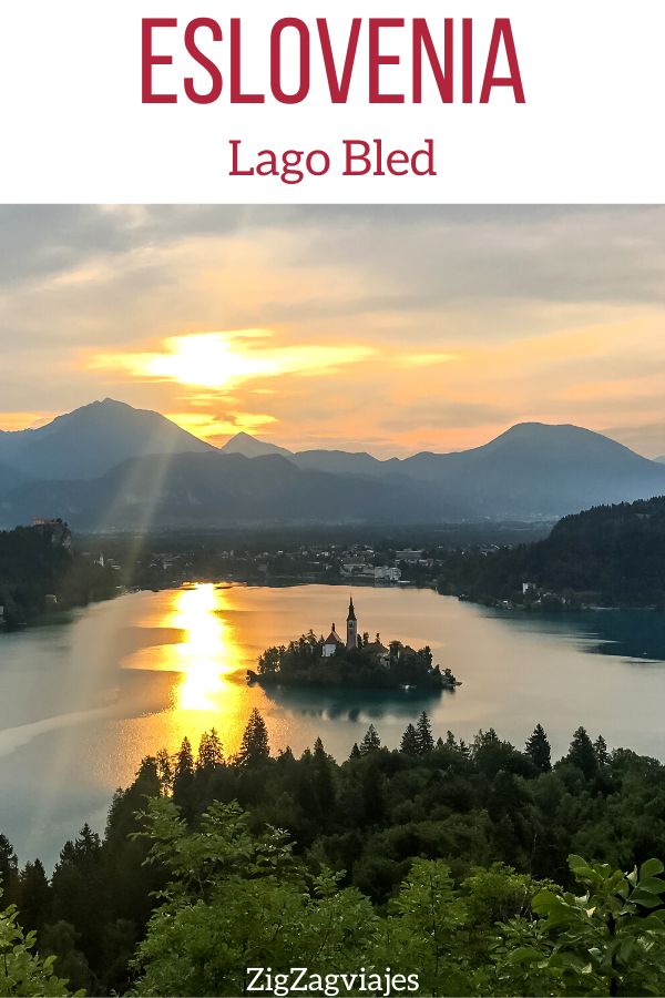 Lago Bled Eslovenia Pin