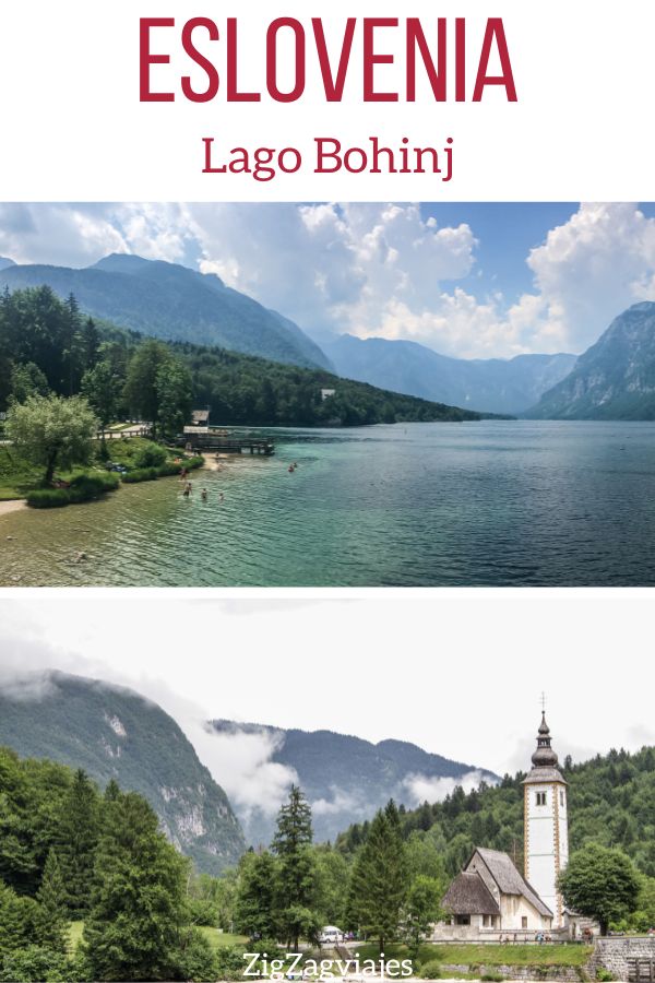 Lago Bohinj Eslovenia Pin