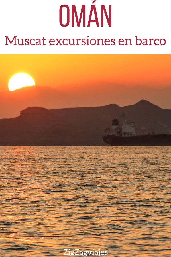 Muscat excursiones en barco snorkeling Oman Pin