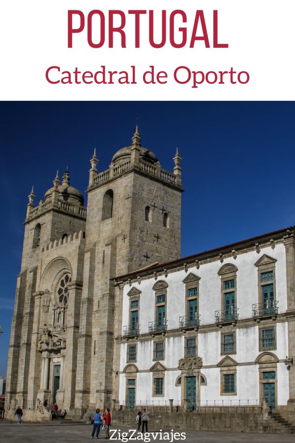 Se Catedral de Oporto Portugal Pin