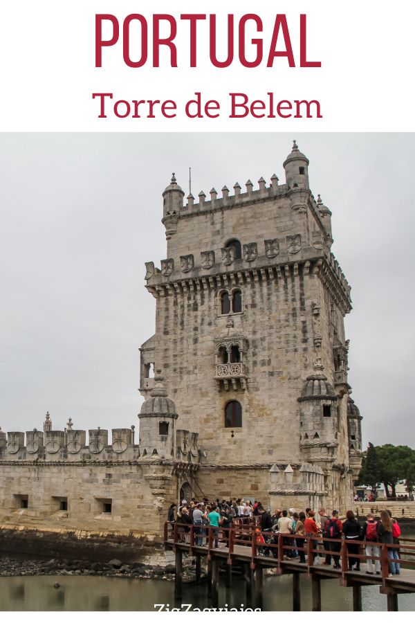 Torre de Belem lisboa Portugal Pin