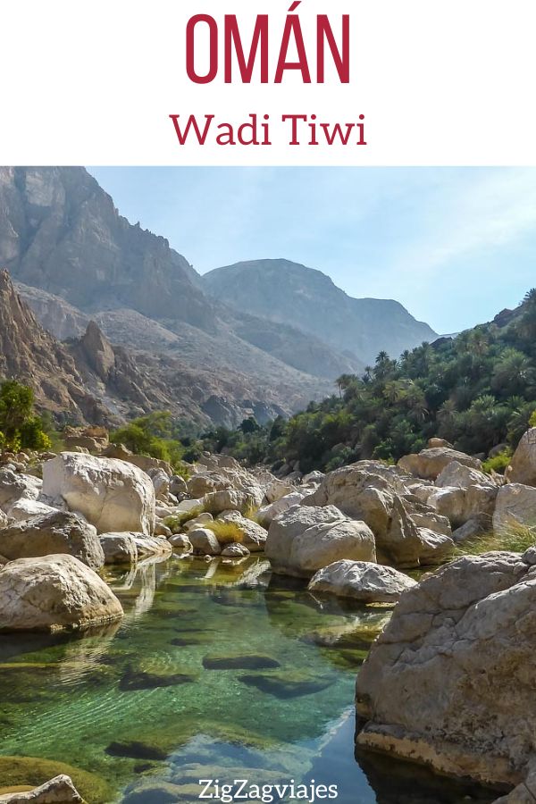 Wadi Tiwi Oman Pin