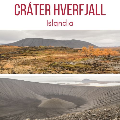 Crater Hverfjall Islandia
