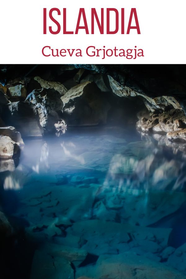 Cueva Grjotagja Islandia Pin