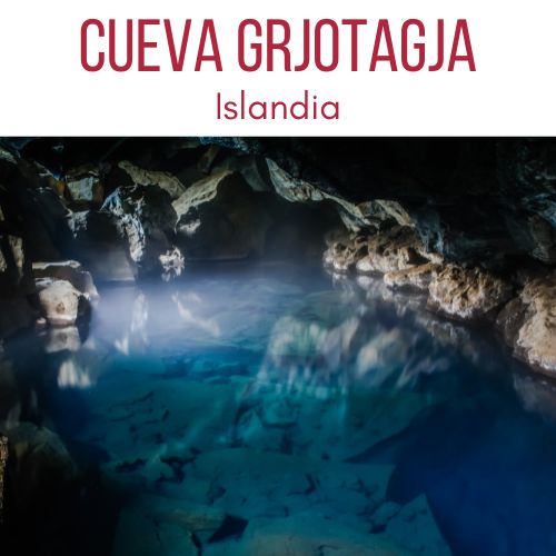 Cueva Grjotagja Islandia