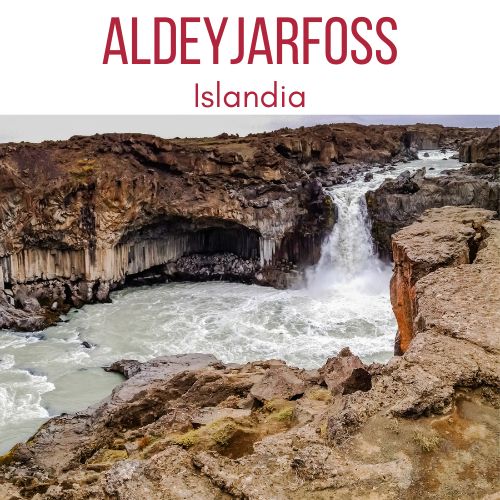 cascada Aldeyjarfoss Islandia