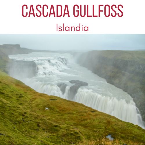 Cascada Gullfoss Islandia