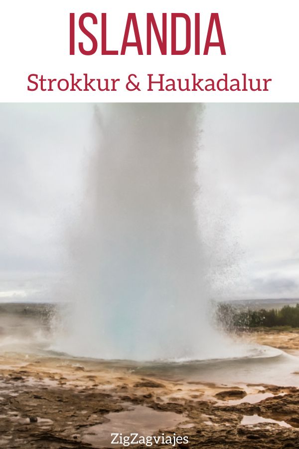 geysir Strokkur Haukadalur Islandia