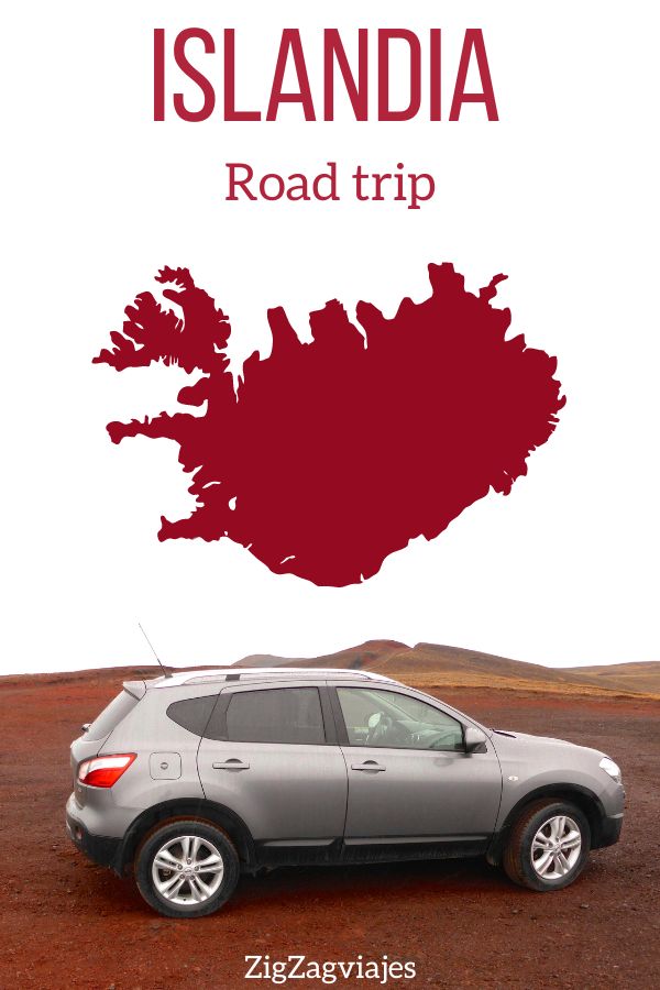 Road Trip por Islandia Pin