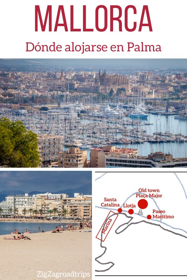 Dónde alojarse en Palma de Mallorca zonas y hoteles Pin