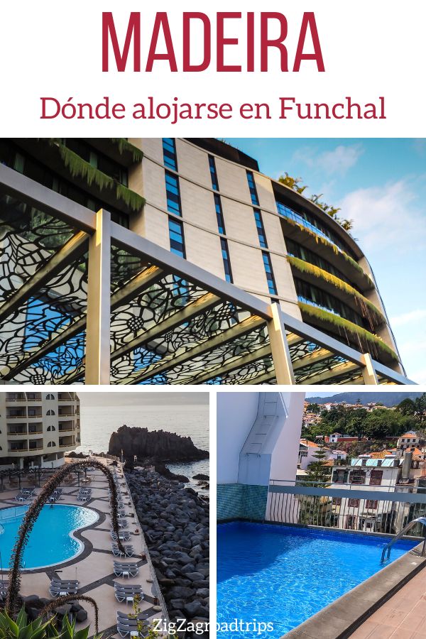 Dónde alojarse en Funchal - Mejores hoteles Pin