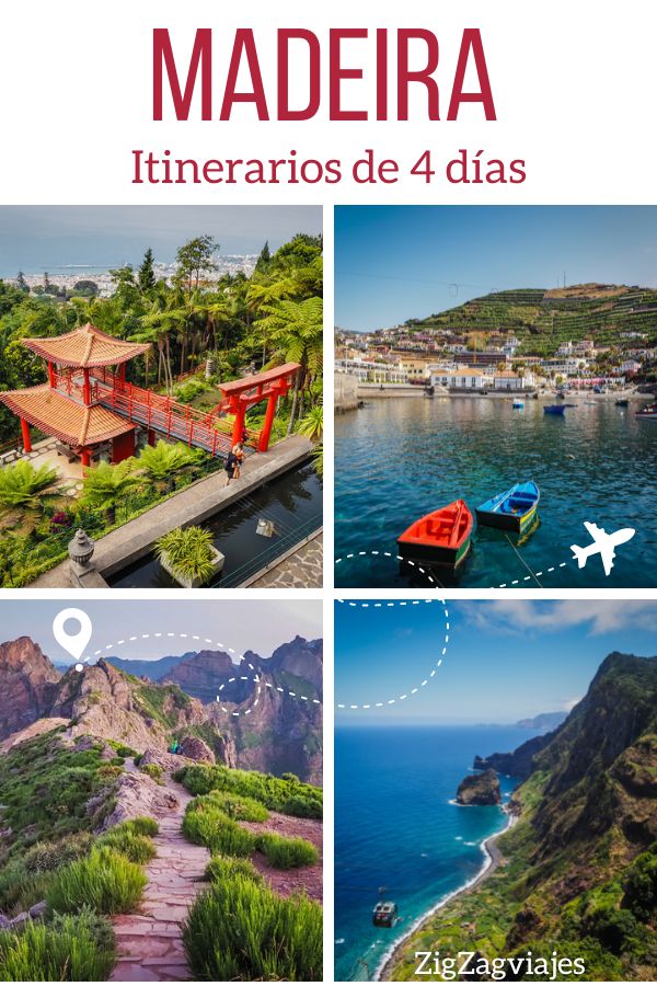 Itinerario de Madeira en 4 dias Pin