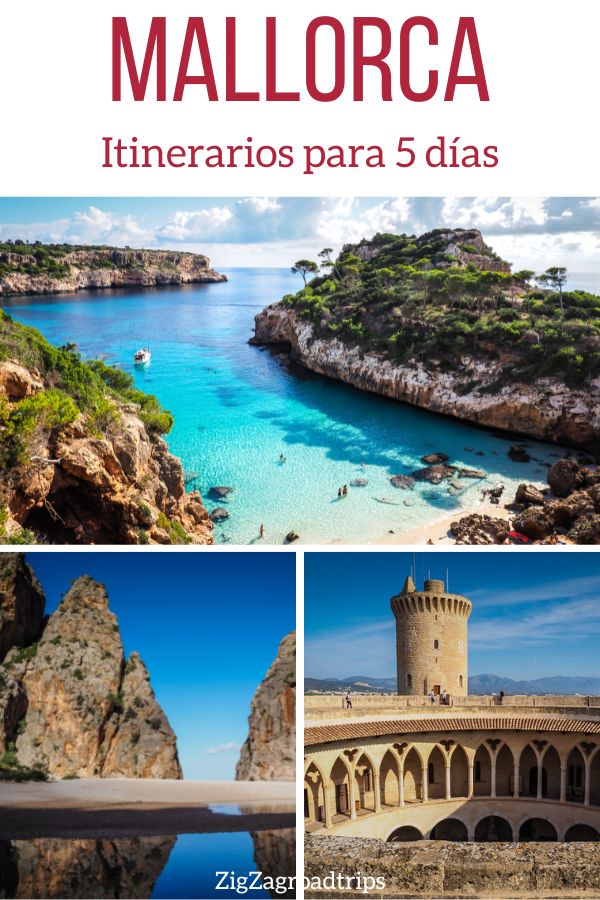 Visitar Mallorca en 5 dias itinerario Pin