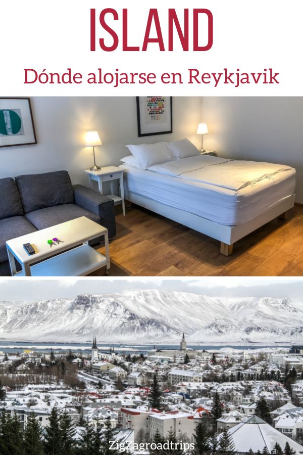 Dónde alojarse en Reykjavik Islandia mejores hoteles Pin