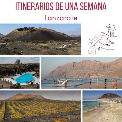 visitar 7 dias Lanzarote una semana itinerario