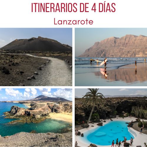 visitar Lanzarote 4 dias itinerario
