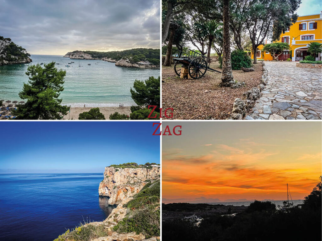 Descubre los 28 paisajes más bellos de Menorca (España) en fotos - montañas, playas, acantilados, calas, pueblos...
