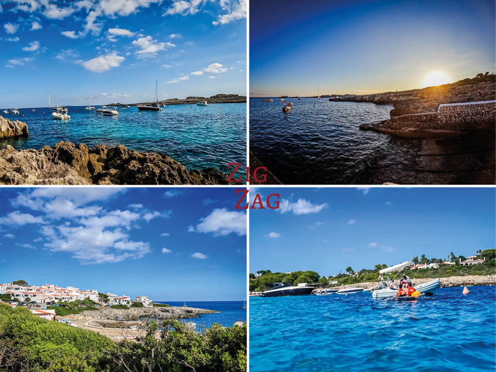 Mis consejos y fotos para visitar la playa y cala de Binibeca (Menorca): acceso, aparcamiento, instalaciones, paisaje...